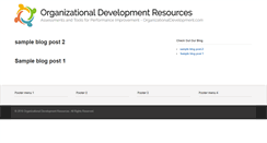 Desktop Screenshot of organizationaldevelopment.com